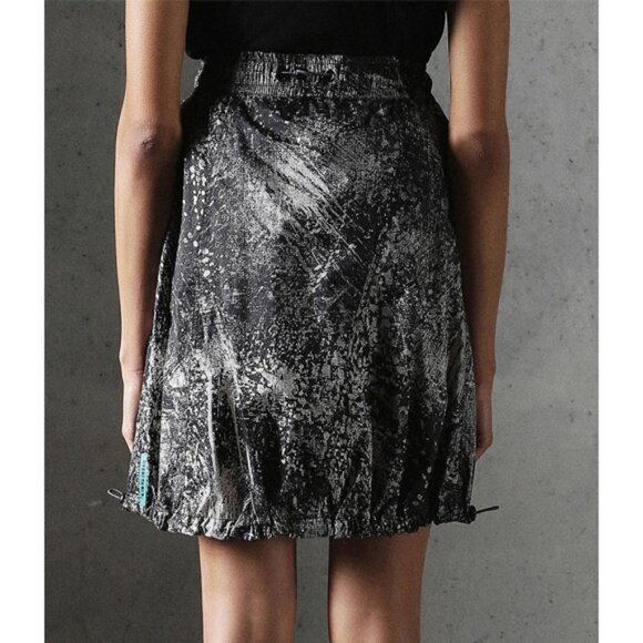NWT NEW Diesel Funky MO-O-DOTTIE Skirt S Small Drawstring Abstract Splatter. - Picture 3 of 8